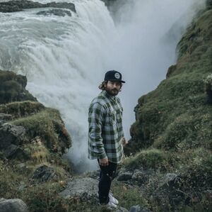 Dixxon ASTORIA FLANNEL‎ Blue Green Button Up LS Men's Small Biker